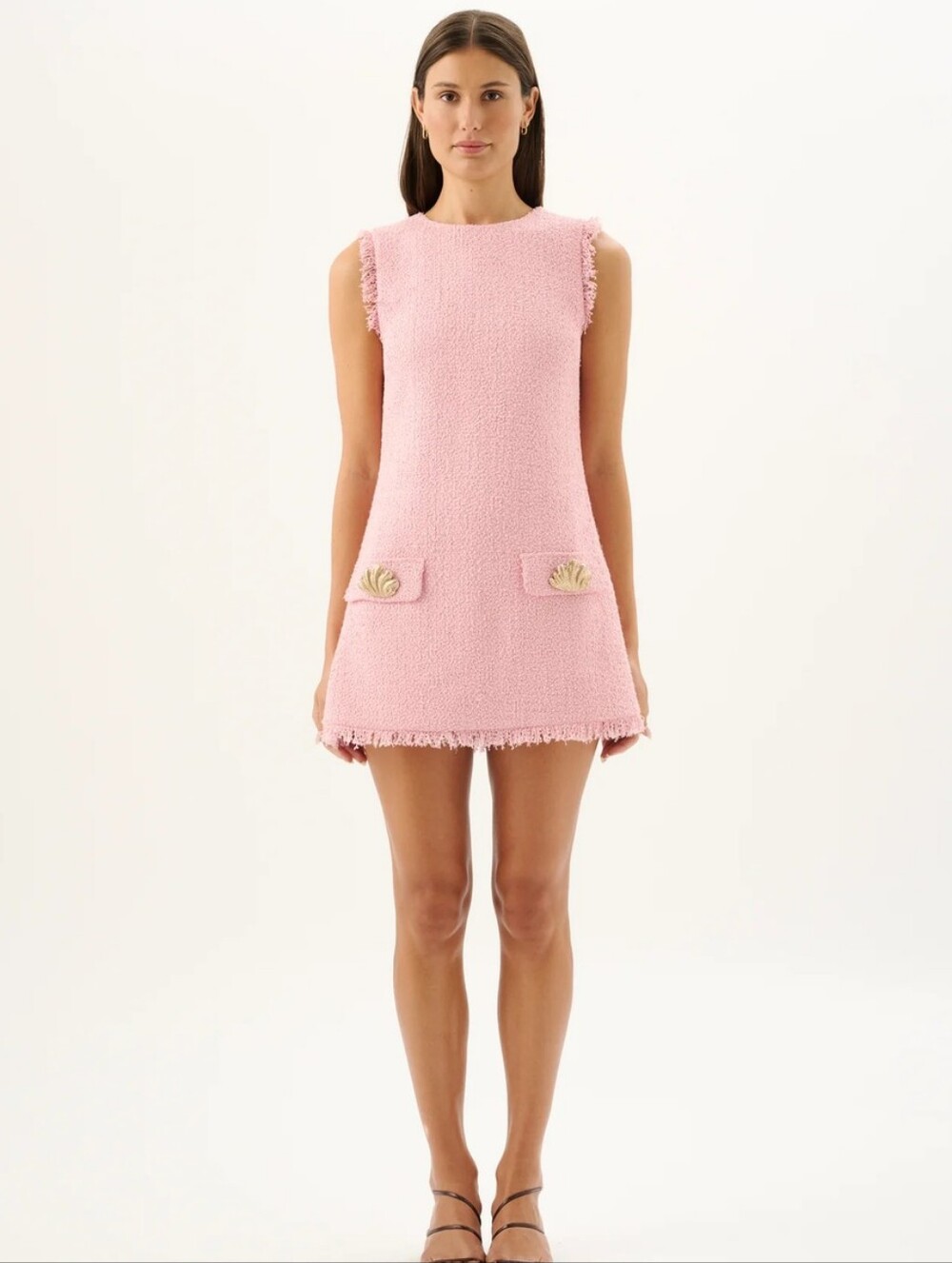 Roame. MIA BOUCLE MINI DRESS